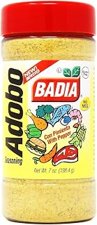 Badia Adobo with Pepper, 7 oz – Smoky, Spicy & Savory for Meats, Chicken, Seafood, and Vegetables