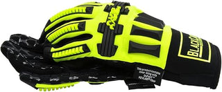Non-DEHP High-Impact High-Visibility Gloves Feature a DuPont Kevlar® Lining - Large