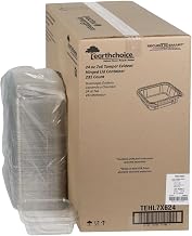 PACTIV PCTTEHL7X624 24 oz Hinged Lid Deli Container Clear - 231 Count