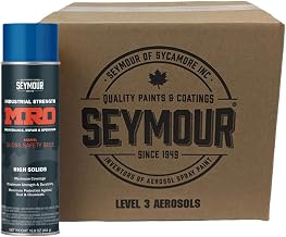 Seymour MRO Industrial Enamel 15 to 17 Oz. Safety Blue 6 Cans/Case