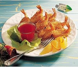 Singleton Seafood 16/20 Breaded Coconut Clean Tail Butterfly Shrimp -- 4 per case.