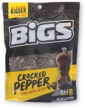 Bigs Cracked Pepper Sunflower Seeds, 5.35 Ounce - 48 per case