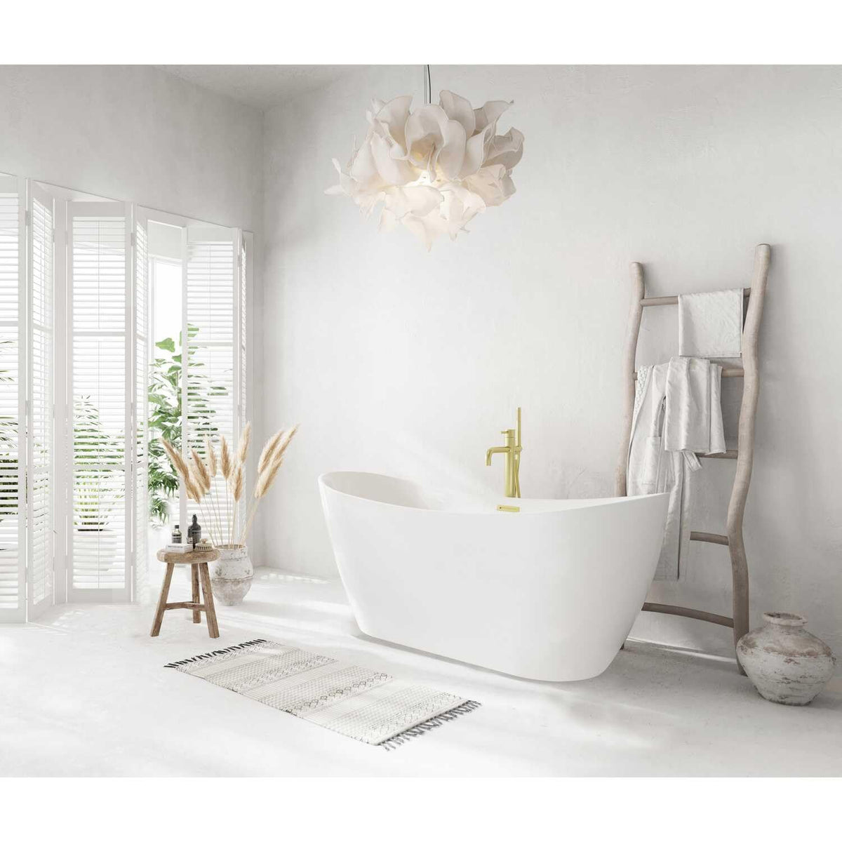 Elegant Lighting - BT30459GW-BGD - Bathtub - Bristol by Lighting Design – White