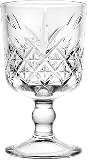 Pasabahce Timeless Set of 6 Liquor Glasses, Glass, Transparent, 6 cl