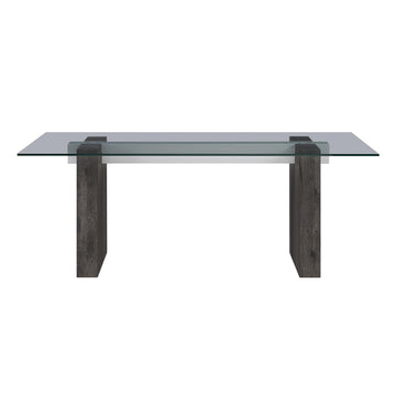 4238 Dining Table by Global Furniture USA – Engineered Wood, Brown, Model AMZ-D4238DT