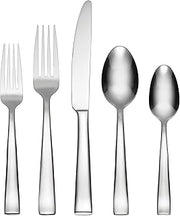 Oneida Monolith 20-Piece 18/0 Silverware Set for 4, Flatware | mirror finish, dishwasher safe | includes knives, forks, and spoons | cutlery set for kitchen and dining