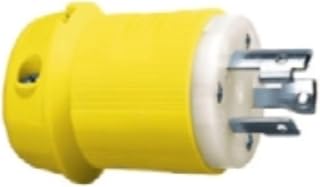 Hubbell HBL26CM11 30 Amp 125 Volt Twist-Lock Plug Connector (Male)