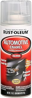 Rust-Oleum Stops Rust Automotive Enamel Spray Paint, Gloss Clear | Fast Dry Formula | Durable Automotive Finish | Superior Coverage | Weather Resistant | Corrosion Protection
