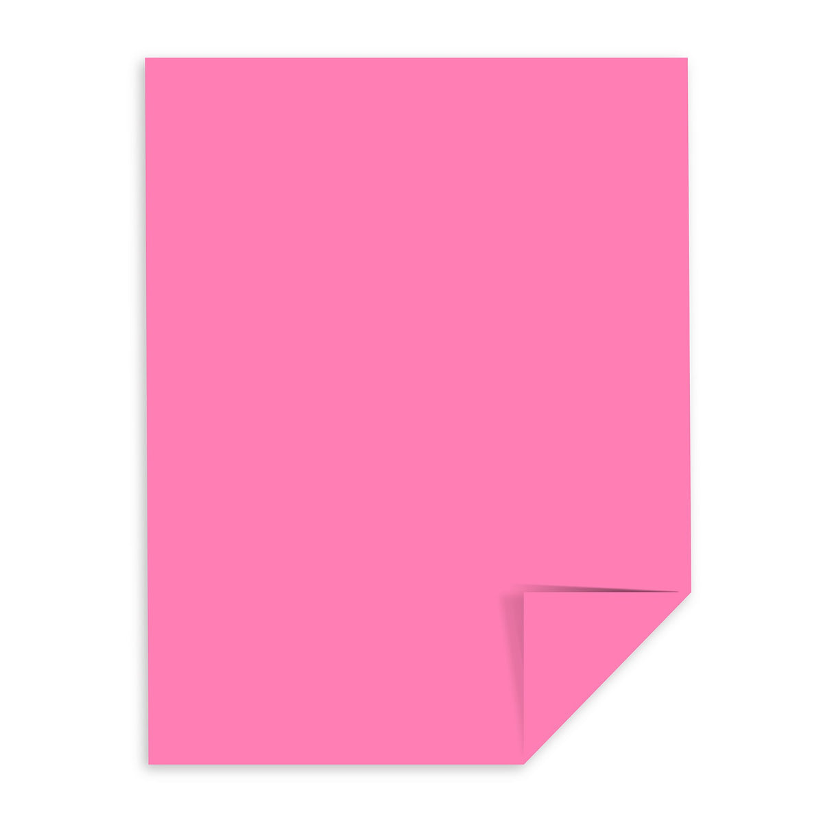 ® Colored Card Stock by Astrobrights – 250 Count (Pack of 1), Card stock, Pulsar Pink, Model 21041