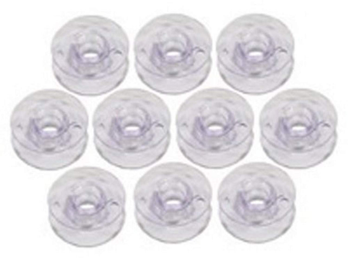 Top Load Bobbins by Brother – Plastic, Clear, Model SA155