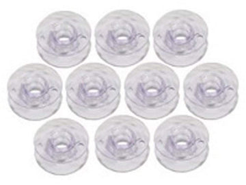 Top Load Bobbins by Brother – Plastic, Clear, Model SA155