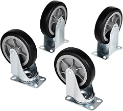 Replacement Caster Kit for 241578 & 241579 Global Industrial Folding Aluminum Platform Trucks