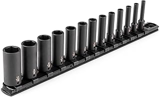 TEKTON 1/4 Inch Drive Impact Socket Set, 13-Piece | SID90101
