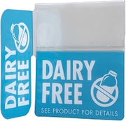 Shelf Talkers with Flag Dairy Free - 2 1/2"L x 3"H, 25 per Pack