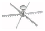 Winco 6 cut / Aluminum / 1 Cake, Pie & Pastry Servers