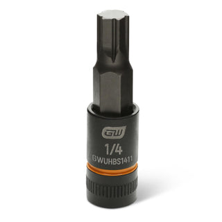 1/4" Drive Impact Bi-directional Hex Bit Socket 1/4" by GEARWRENCH – 1/4", Model GWUHBS1411