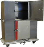 Carter Hoffmann Classic 300 Series Stainless Steel Heated Preplated Banquet Carter without Carrier, 71 1/2 x 30 1/2 x 61 1/2 inch -- 1 each.