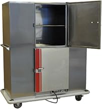 Carter Hoffmann Classic 300 Series Stainless Steel Heated Preplated Banquet Carter without Carrier, 71 1/2 x 30 1/2 x 61 1/2 inch -- 1 each.