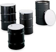 Carbon Steel Drums - Open-Head Drums - Bolt Ring Closure - 16-Gal. Capacity
