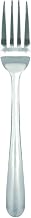 Thunder Group SLWD007 Salad Fork, 6.22", 18/0 Stainless Steel, Bright Finish, Windsor, Pack of 12