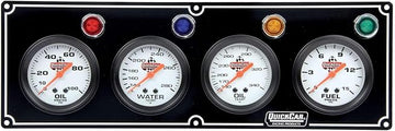 QuickCar Racing Products 61-6721 4 Gauge Panel