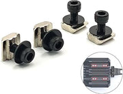 4PCS T-Slot Mounting Nuts T-Nuts + Screws for Fanatec CSL DD/DD Pro