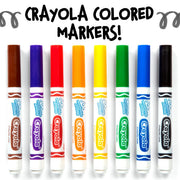 Crayola Yellow / 12 Count (Pack of 1) / Washable Coloring Pens & Markers