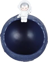 ARTIBETTER Multifunctional Resin Astronaut Storage Box for Desktop Use with Creative Spaceman Design, for Home Decoration and Organizing Small Items on Office or Home Desks