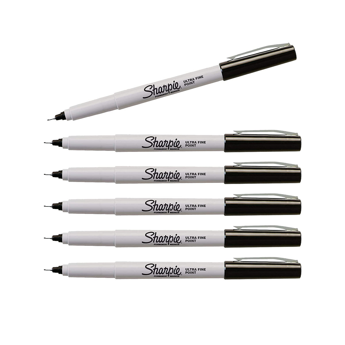 Permanent Marker by Sharpie – 1 Count (Pack of 6), Plastic, Black, Pack of 6, Model 6 x PINK ULTRA FINE