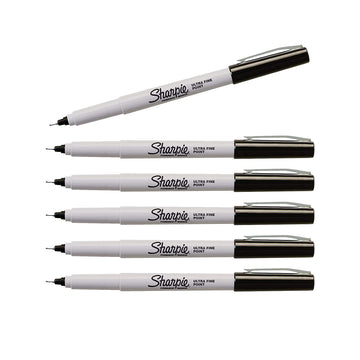 Permanent Marker by Sharpie – 1 Count (Pack of 6), Plastic, Black, Pack of 6, Model 6 x PINK ULTRA FINE