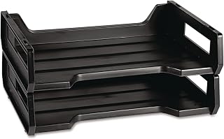 AbilityOne NSN0944307 - Plastic Desk Tray - Black
