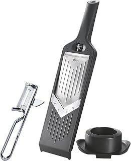 Violi® V-Slicer & GEFU Pendulum Peeler Swing Vegetable Grater for Perfect Fruit & Vegetable Slices and Strips