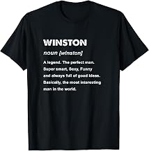 Winston Name T-Shirt