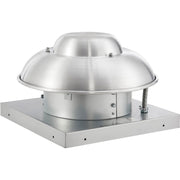 Aluminum Roof Axial Exhaust Fan by Global Industrial – Aluminum, Silver, Model RMD12