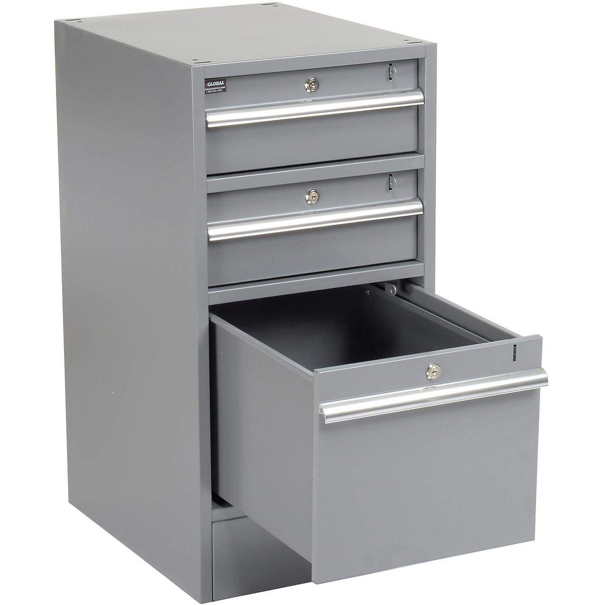 60" W x 24" D Workbench by Global Industrial – 24"L x 60"W x 33.75"H, Steel, Gray, Model 253800