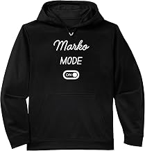 Marko Mode On Name Performance Hoodie