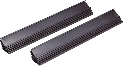 MasterVision Black Magnetic Data Cards - Support 6" x 1" Media - Black - 1 Pack - 1 Each