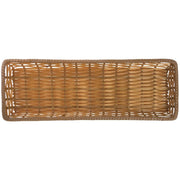 HUBERT Natural / 26"Lx9"Wx2"H / Modern Shelf Baskets