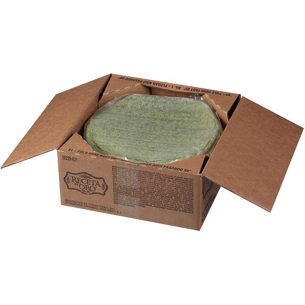Shelf Stable Spinach Flavored Tortilla Wrap by Mexican Original – Commercial Grade