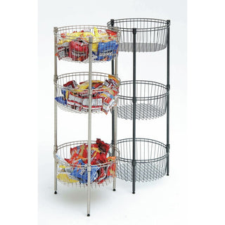 Impulse Bin Optional 3" Caster Pack by HUBERT – Metal, Black, Pack of 3, Model CSTR-3D