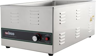 Winco Full Size Stainless Steel Electric Food Pan Warmer
