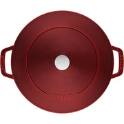 Cast Iron 4-pc Stackable Set - Grenadine by STAUB – 4-pc, 5.25 quarts, Cast Iron, Grenadine, Model 14552687