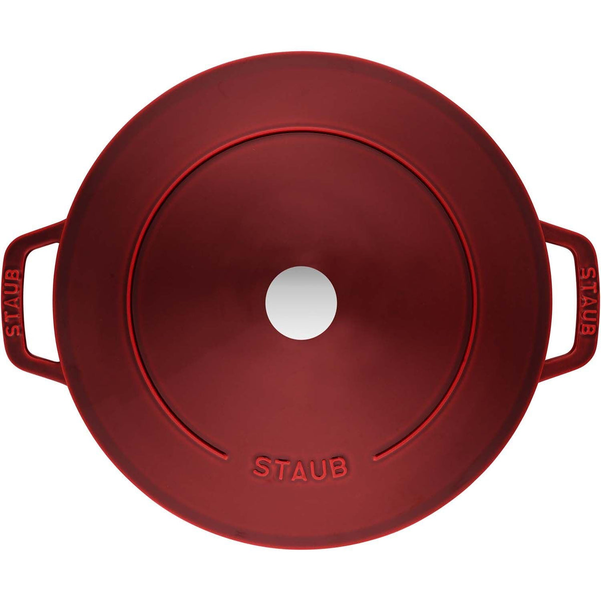 Cast Iron 4-pc Stackable Set - Grenadine by STAUB – 4-pc, 5.25 quarts, Cast Iron, Grenadine, Model 14552687