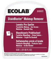 Stainblaster Makeup Remover Laundry Pre-spotter - 22 FL OZ by Ecolab – 22 Fl Oz (Pack of 1), Model 6125395