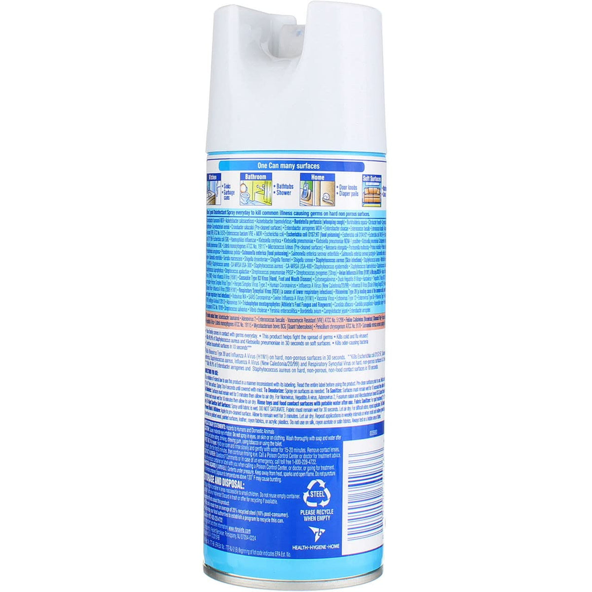 Disinfectant Spray by Lysol – 12.5 Ounce (Pack of 12), Pack of 12