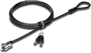 Kensington T-Bar Standard Keyed Lock Slot for Laptops, Durable 6’ Carbon Steel Cable Computer Lock, K65035AM