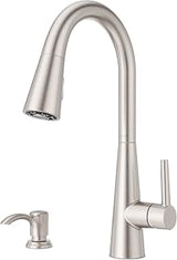 Pfister F-529-7BARGS, 1-Handle Pull-Down Kitchen Faucet, Spot Defense Stainless Steel