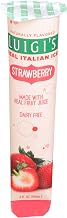 Luigis Real Italian Ice Strawberry Squeeze Tube, 4 Ounce -- 24 per case.