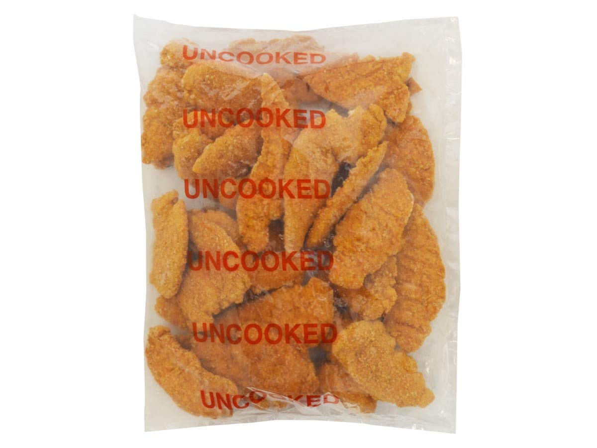 Crispy Lishus Medium Line Flow Chicken Tenderloin Fritter by Brakebush – 160 Ounces