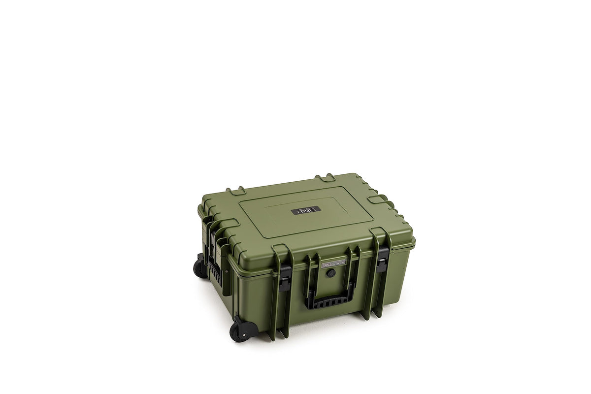 B&W International Bronze Green / Typ 6800 - Innenmaß 58x41x29cm / Compartment Divisions Suitcases